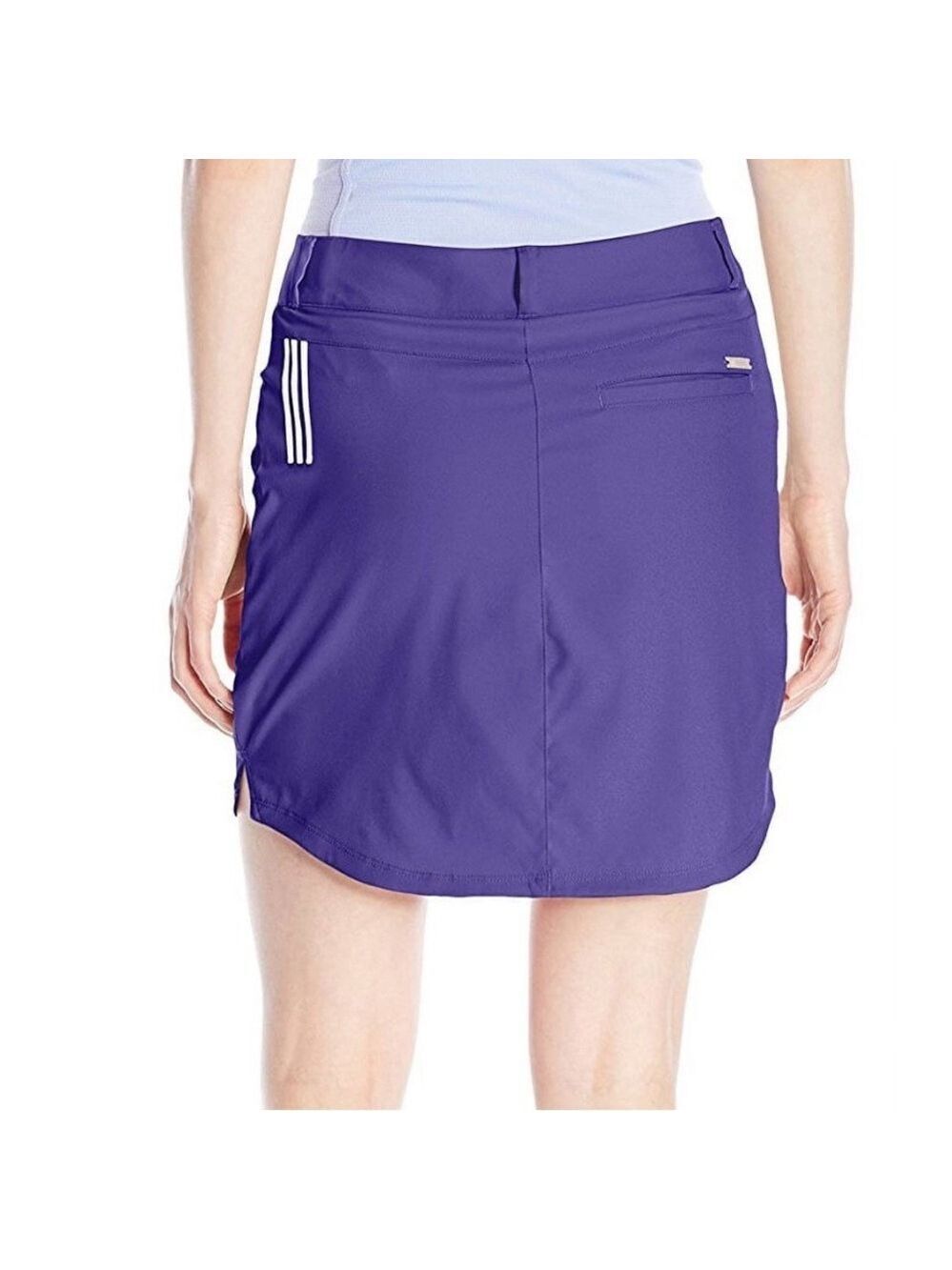 Adidas Climalite Essentials Blue Purple Golf Skort; Size 12 - Picture 2 of 14